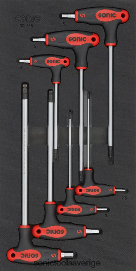 Sonic sexkantsnyckelsats sfs 1/3 7-st N2VNX813 praktisk