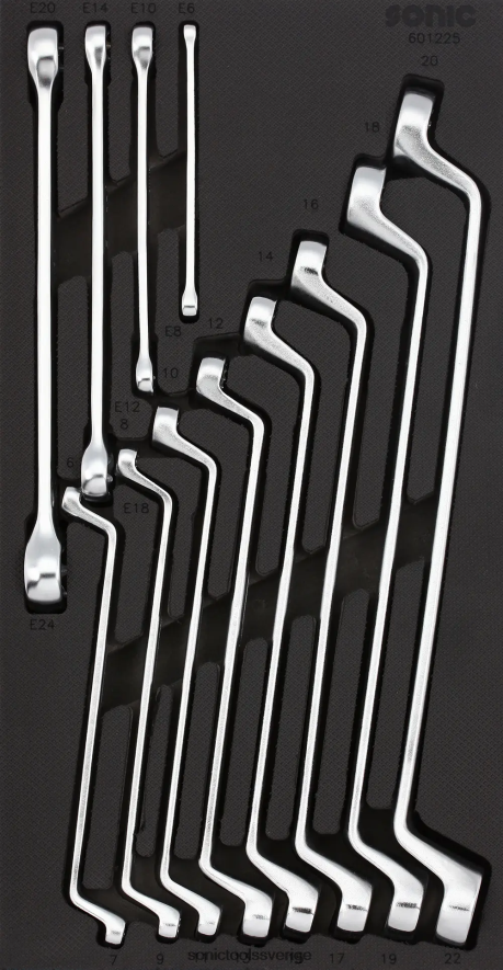 Sonic skiftnyckelset sfs 1/3 12-st N2VNX835 senast
