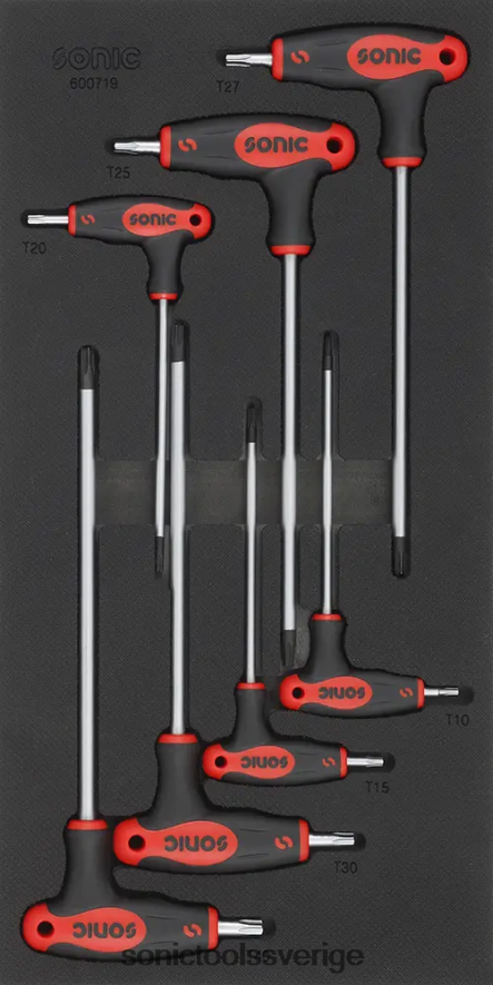 Sonic t-handtag tx nyckelnyckelsats sfs 1/3 7-st N2VNX833 praktisk