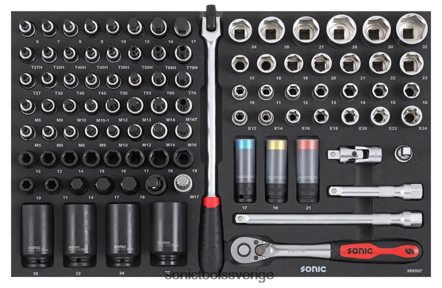 Sonic kombinationsset 1/2" sfs 95-st N2VNX843 senast