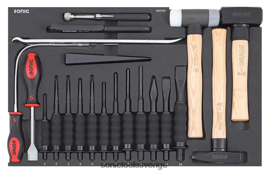 Sonic mejsel & hammarsats sfs 21-st N2VNX232 pålitlig