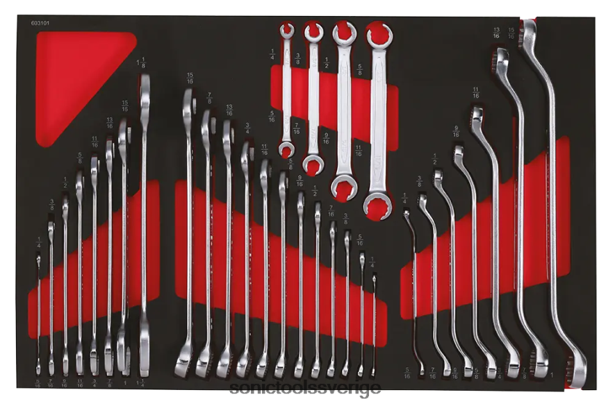 Sonic skiftnyckelset sfs 31-st (sae) N2VNX894 pålitlig