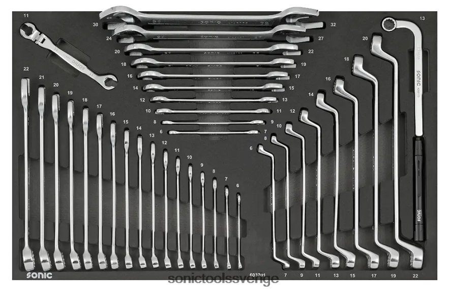 Sonic skiftnyckelset sfs 37-st N2VNX897 praktisk