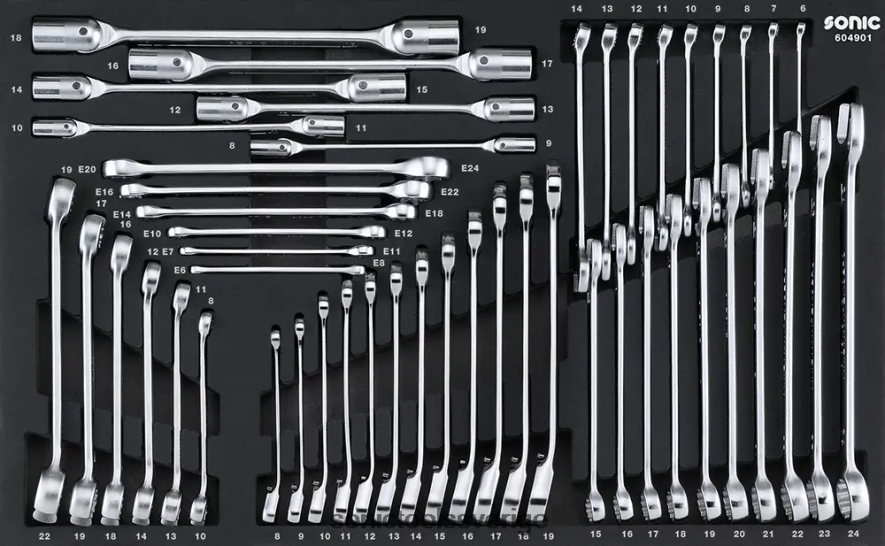 Sonic skiftnyckelset sfs 49-st N2VNX902 pålitlig