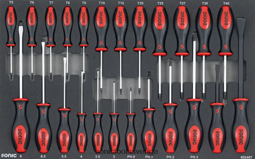 Sonic skruvmejselsats sfs 24-st N2VNX879 senast