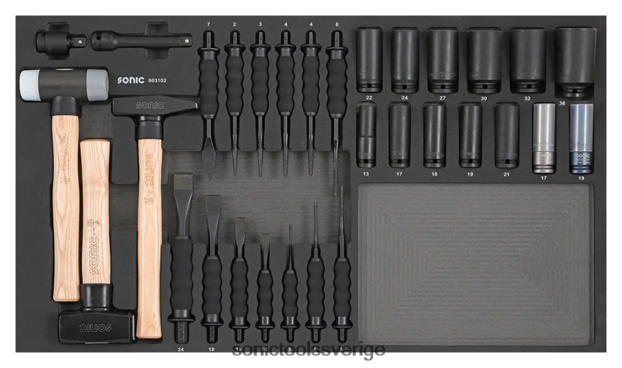Sonic mejselhammare och slagsats sfs 31-st N2VNX237 senast