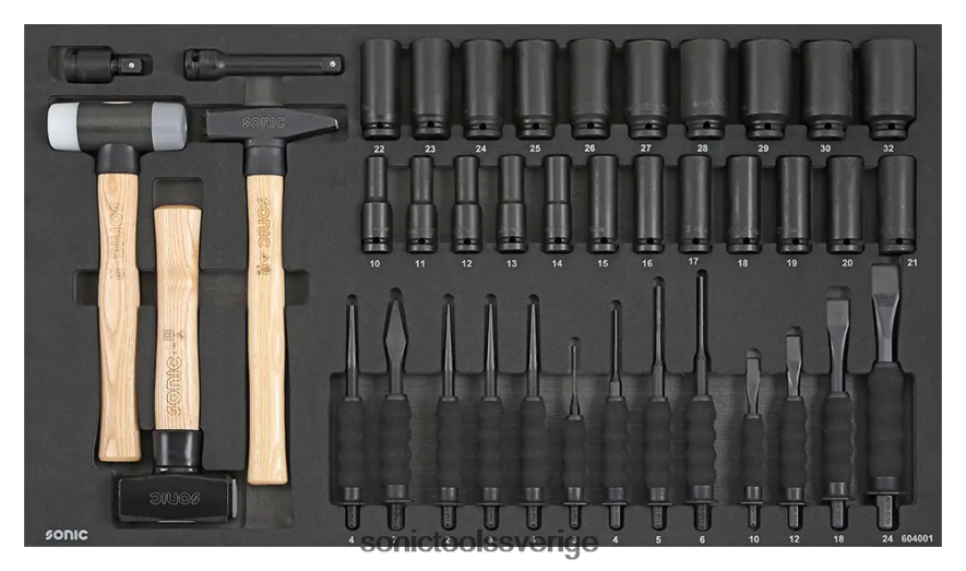 Sonic mejselhammare och slagsats sfs 40-st N2VNX238 klassisk
