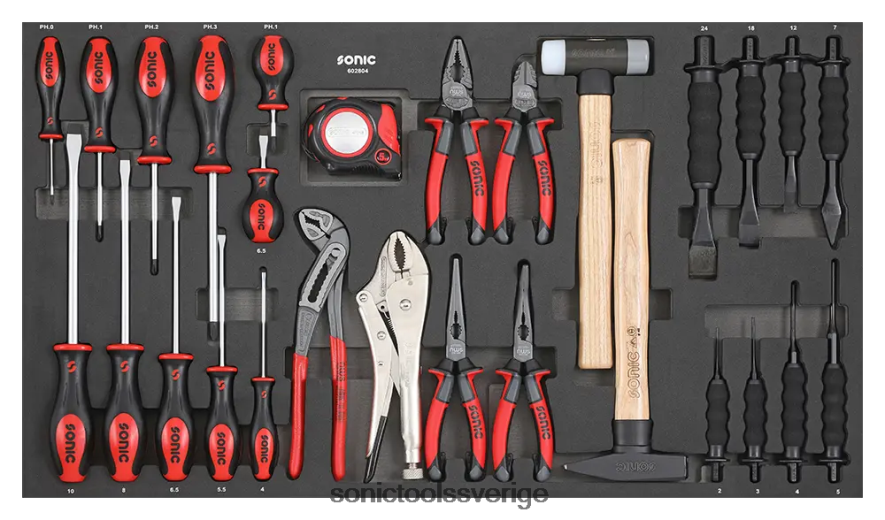 Sonic skruvmejseltång och mejselsats sfs 28-st N2VNX913 praktisk