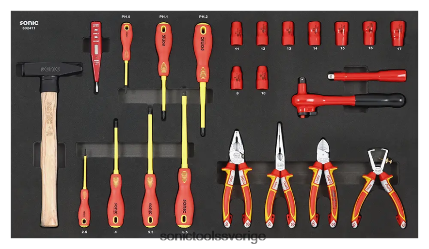 Sonic vde verktygssatser set sfs 24-st N2VNX920 klassisk