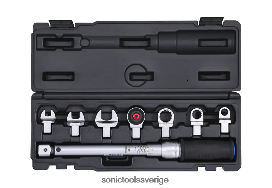 Sonic momentnyckelsats utbytbart huvud 9x12 ring+öppen 12-60n 8-p N2VNX360 pålitlig