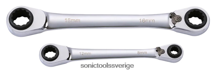 Sonic 4-i-1 spärrnyckelset i påse 2-st N2VNX335 praktisk