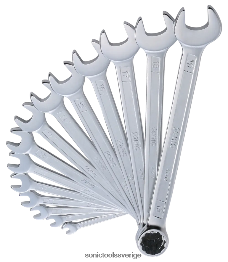 Sonic kombinyckelset i påse 14-st N2VNX339 praktisk