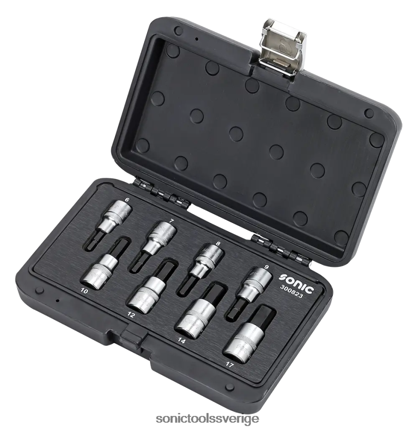 Sonic bitshylsa sexkantssats 1/2" 8st bmcs N2VNX283 praktisk