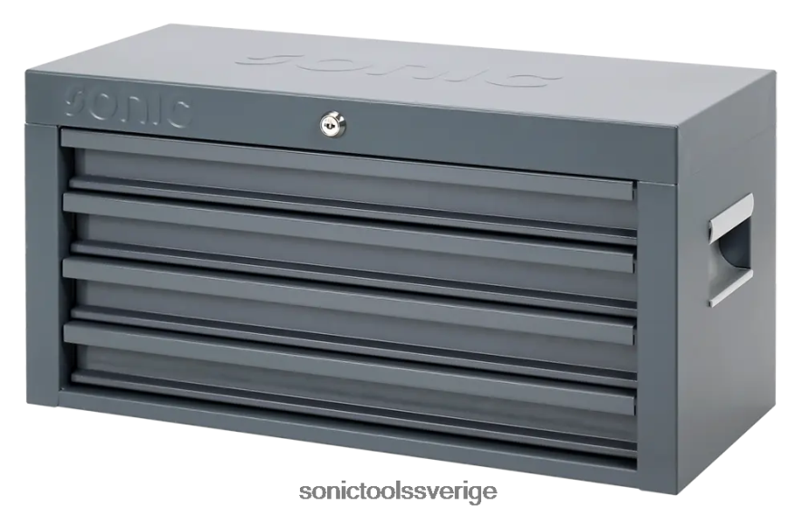 Sonic tom topbox 4 lådor ral7011 N2VNX180 pålitlig