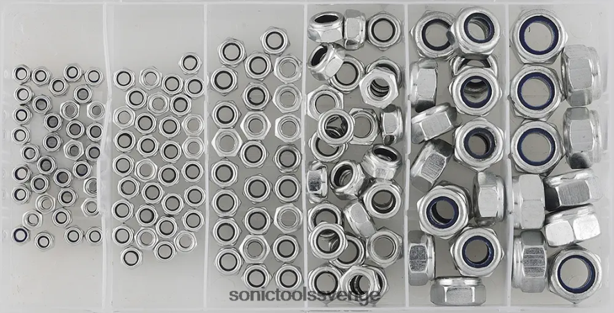 Sonic sortiment av muttrar 146st N2VNX455 praktisk