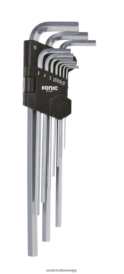 Sonic sexkantnyckel extra lång set 10-st N2VNX988 klassisk
