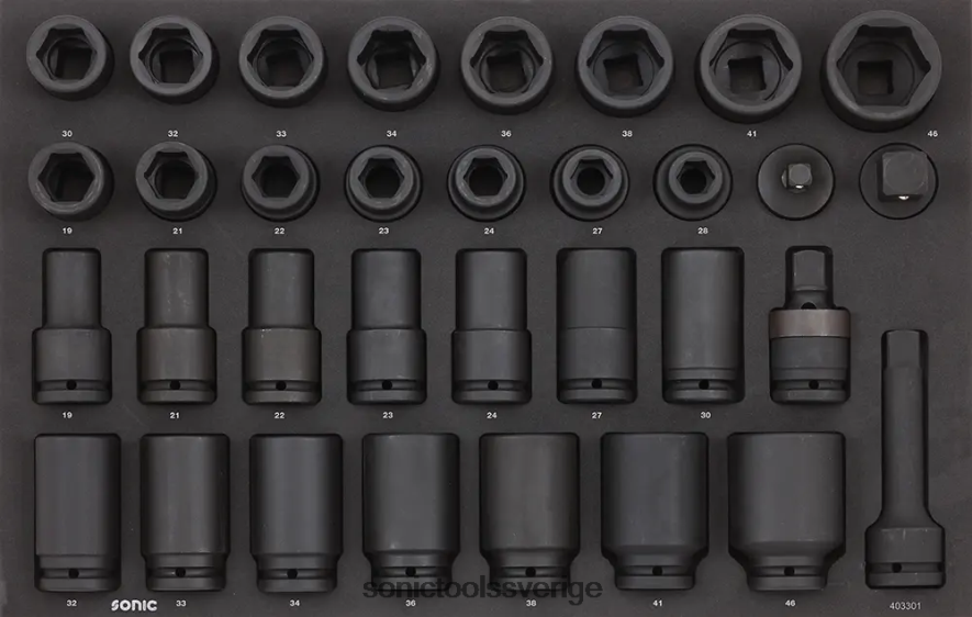 Sonic slaghylsa set 3/4" sfs 33-st N2VNX585 senast