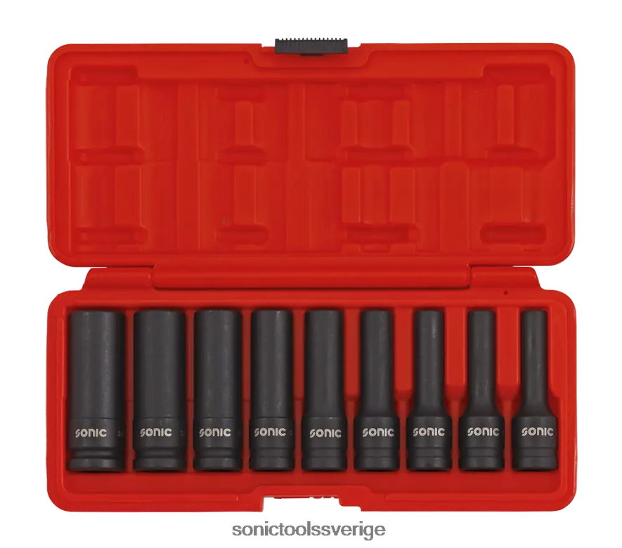 Sonic slagdjupt e-uttagsset 1/2" 9-st N2VNX590 klassisk