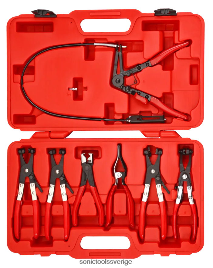 Sonic slangklämma tång set 7-st. N2VNX611 praktisk