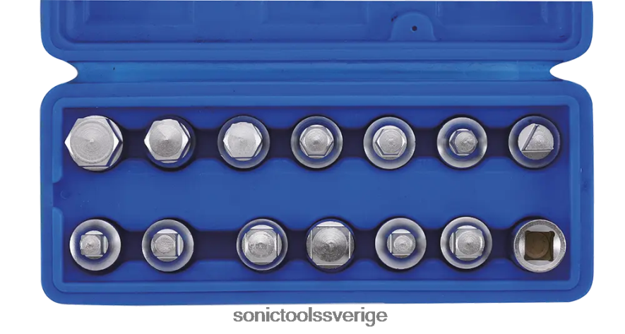 Sonic avtappningsplugg nyckelsats 3/8" 14-st. N2VNX640 pålitlig