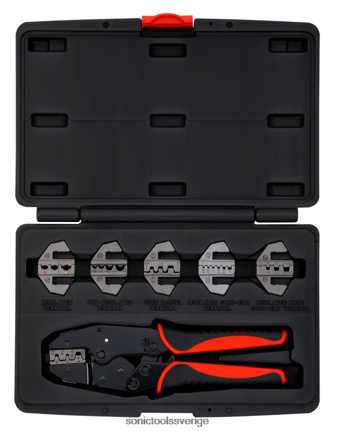 Sonic presstångset med utbytbara huvuden 7-st. N2VNX614 klassisk